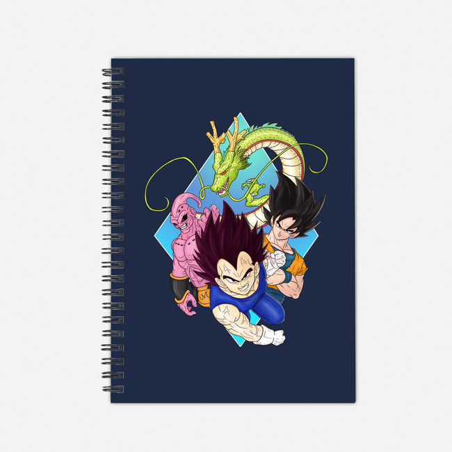 Dragon Ball Crew-None-Dot Grid-Notebook-MaxoArt