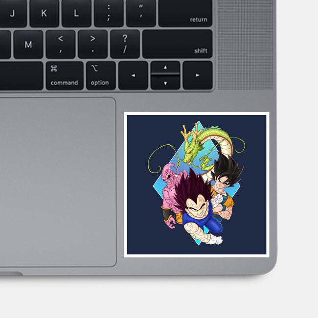 Dragon Ball Crew-None-Glossy-Sticker-MaxoArt