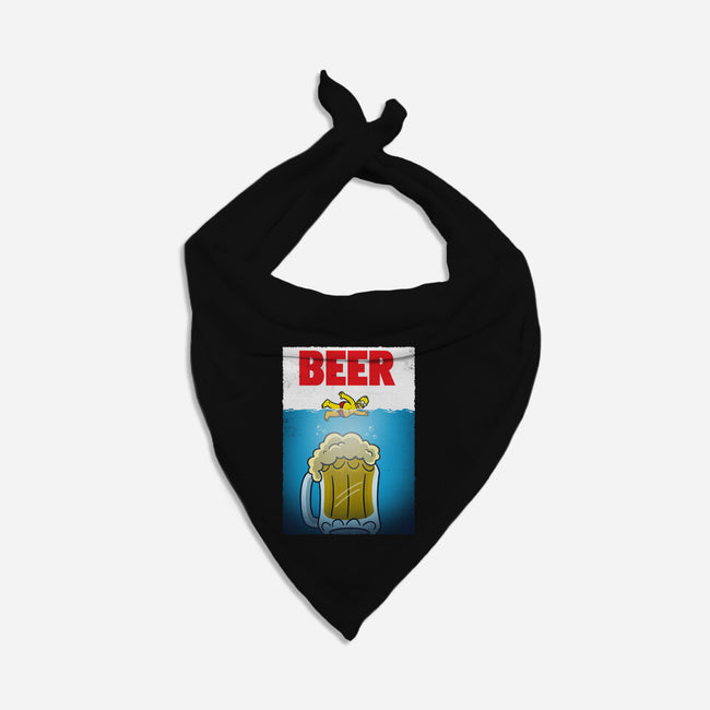 D'oh Beer-Dog-Bandana-Pet Collar-Barbadifuoco