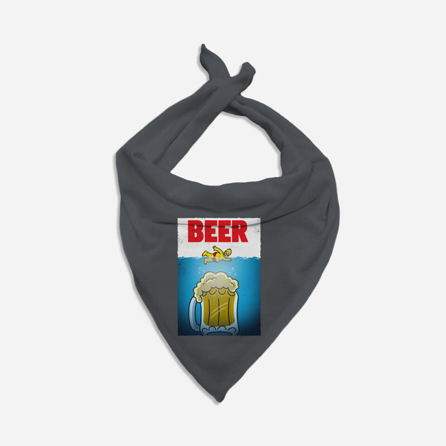 D'oh Beer-Dog-Bandana-Pet Collar-Barbadifuoco