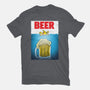 D'oh Beer-Womens-Fitted-Tee-Barbadifuoco