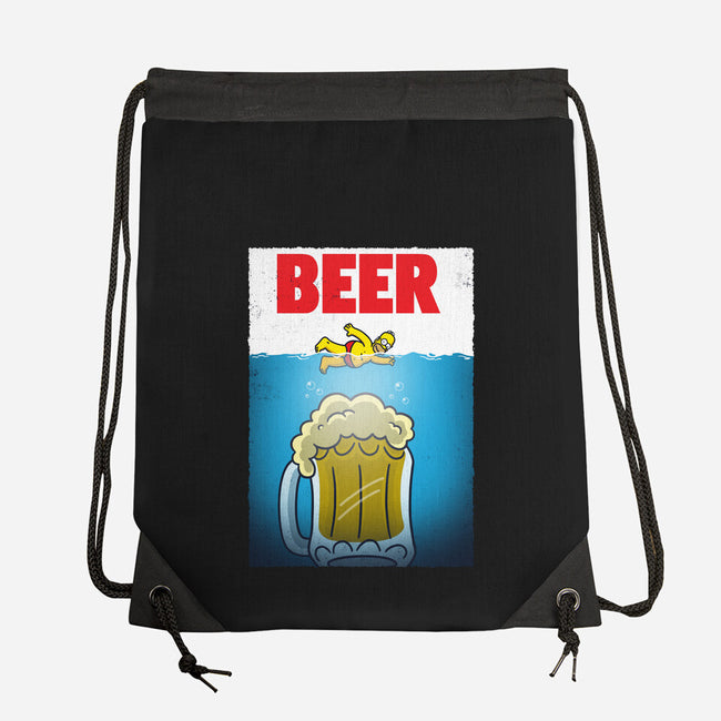 D'oh Beer-None-Drawstring-Bag-Barbadifuoco