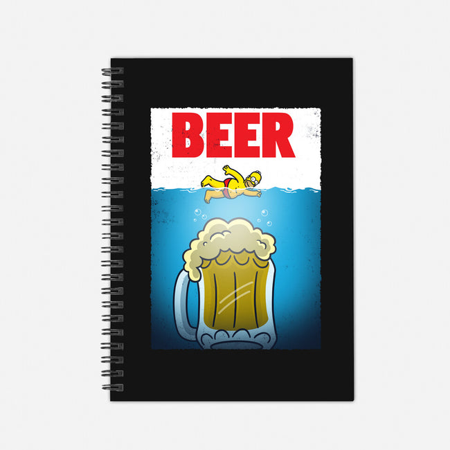 D'oh Beer-None-Dot Grid-Notebook-Barbadifuoco