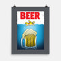 D'oh Beer-None-Matte-Poster-Barbadifuoco