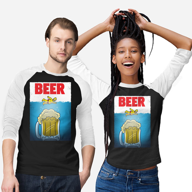 D'oh Beer-Unisex-Baseball-Tee-Barbadifuoco