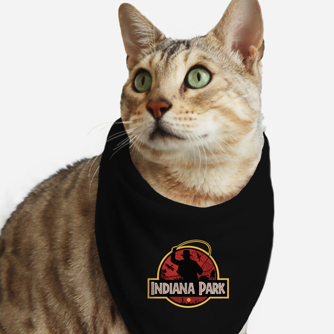 Indiana Park-Cat-Bandana-Pet Collar-Getsousa!