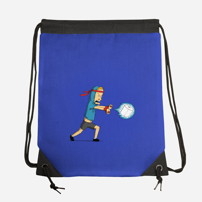 Stupid Fighter-None-Drawstring-Bag-pigboom