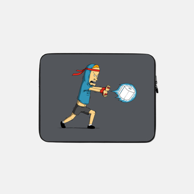 Stupid Fighter-None-Zippered-Laptop Sleeve-pigboom