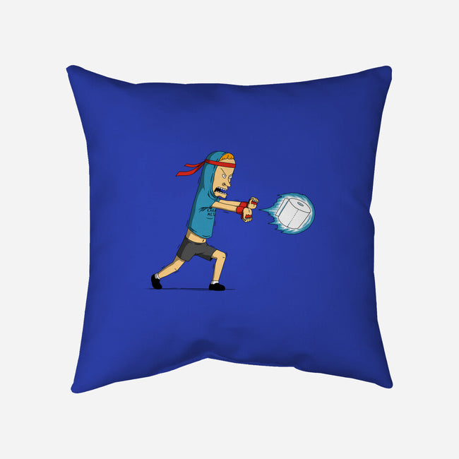 Stupid Fighter-None-Non-Removable Cover w Insert-Throw Pillow-pigboom