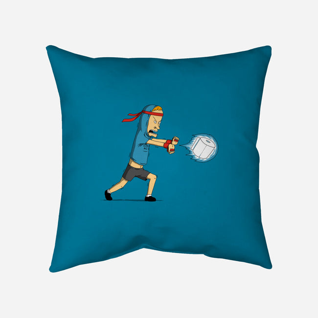 Stupid Fighter-None-Non-Removable Cover w Insert-Throw Pillow-pigboom