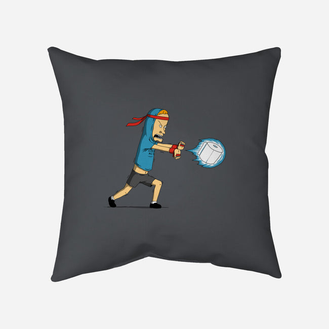 Stupid Fighter-None-Removable Cover-Throw Pillow-pigboom