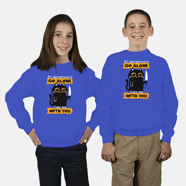 Take Me With You-Youth-Crew Neck-Sweatshirt-Xentee