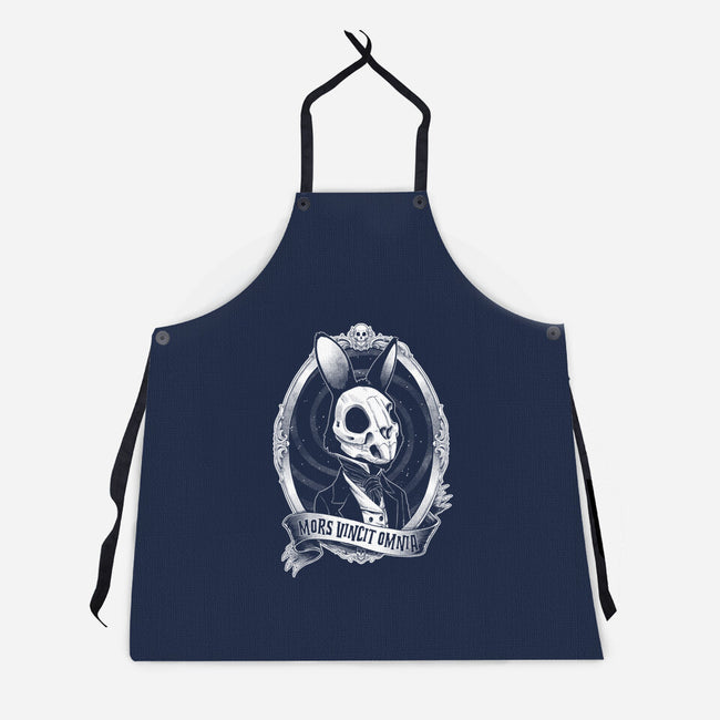 Gothic Rabbit-Unisex-Kitchen-Apron-Studio Mootant