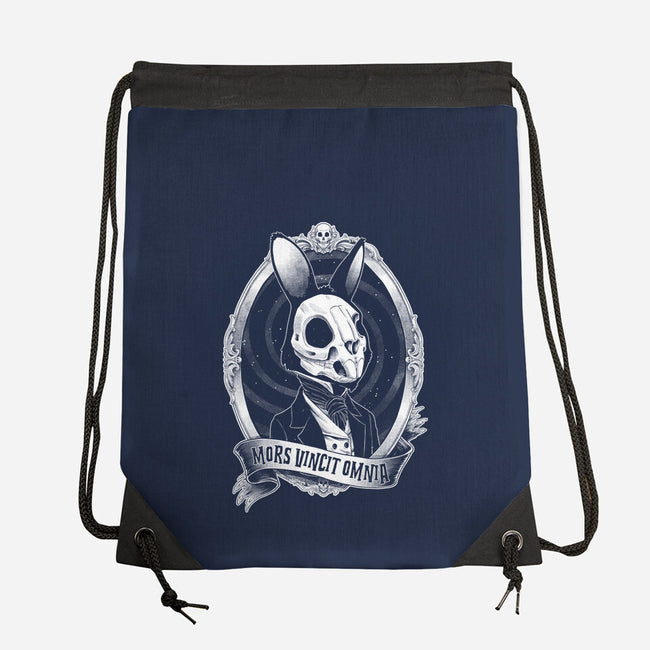 Gothic Rabbit-None-Drawstring-Bag-Studio Mootant