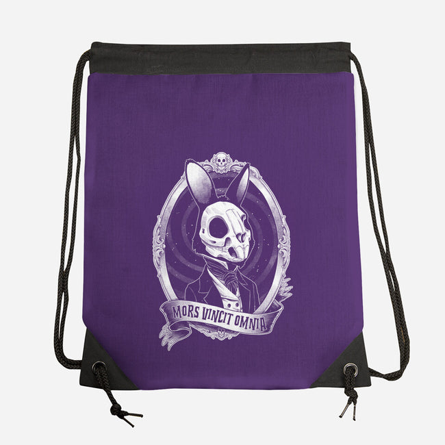 Gothic Rabbit-None-Drawstring-Bag-Studio Mootant