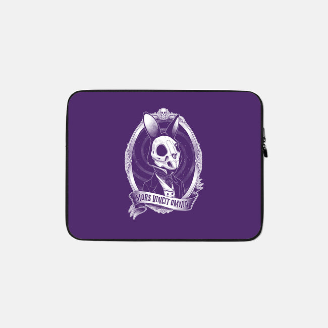 Gothic Rabbit-None-Zippered-Laptop Sleeve-Studio Mootant