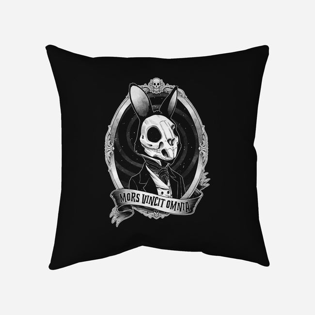 Gothic Rabbit-None-Removable Cover w Insert-Throw Pillow-Studio Mootant