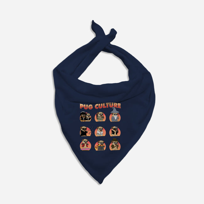 Pug Culture-Dog-Bandana-Pet Collar-sachpica