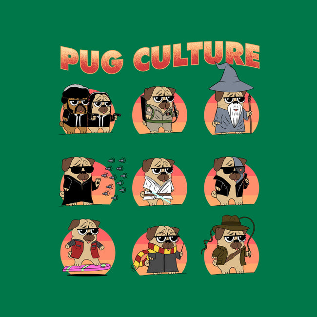 Pug Culture-None-Removable Cover-Throw Pillow-sachpica
