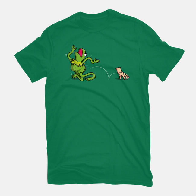 Empty Frog-Womens-Fitted-Tee-Raffiti