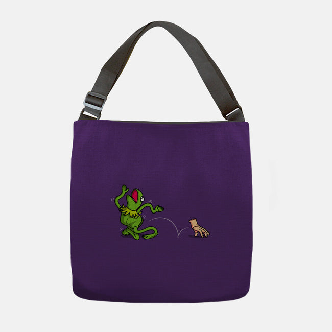 Empty Frog-None-Adjustable Tote-Bag-Raffiti