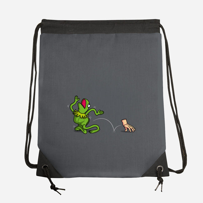 Empty Frog-None-Drawstring-Bag-Raffiti