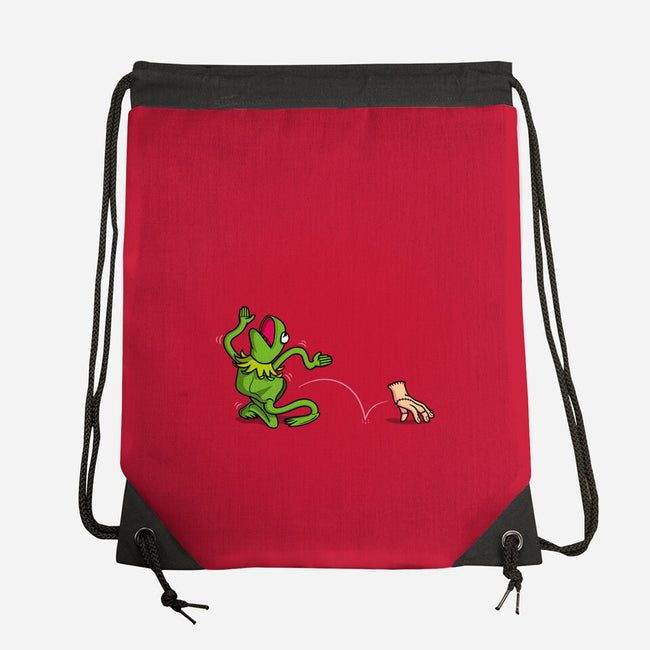 Empty Frog-None-Drawstring-Bag-Raffiti