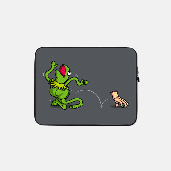 Empty Frog-None-Zippered-Laptop Sleeve-Raffiti