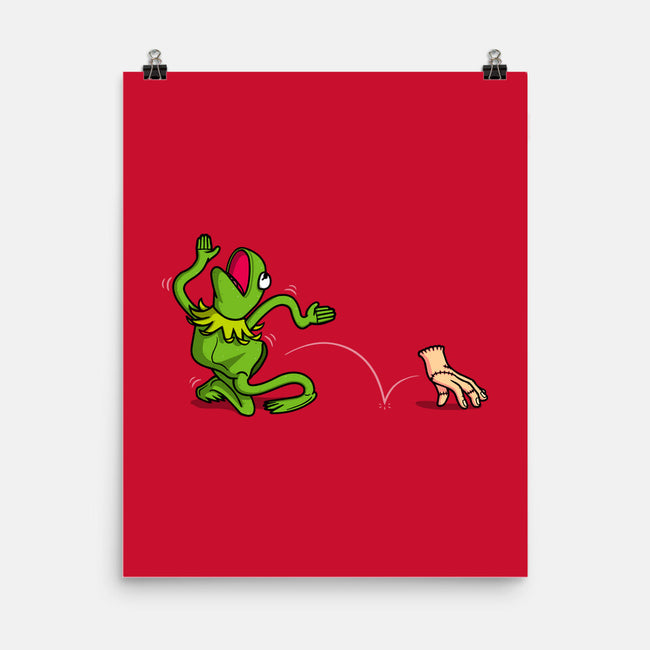 Empty Frog-None-Matte-Poster-Raffiti