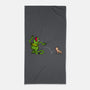 Empty Frog-None-Beach-Towel-Raffiti