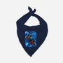 Blue Susanoo-Dog-Bandana-Pet Collar-alanside