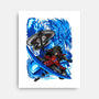 Blue Susanoo-None-Stretched-Canvas-alanside