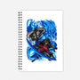 Blue Susanoo-None-Dot Grid-Notebook-alanside