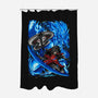 Blue Susanoo-None-Polyester-Shower Curtain-alanside