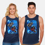 Blue Susanoo-Unisex-Basic-Tank-alanside