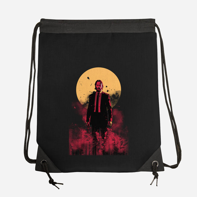 The Boogeyman Under The Sun-None-Drawstring-Bag-ddjvigo