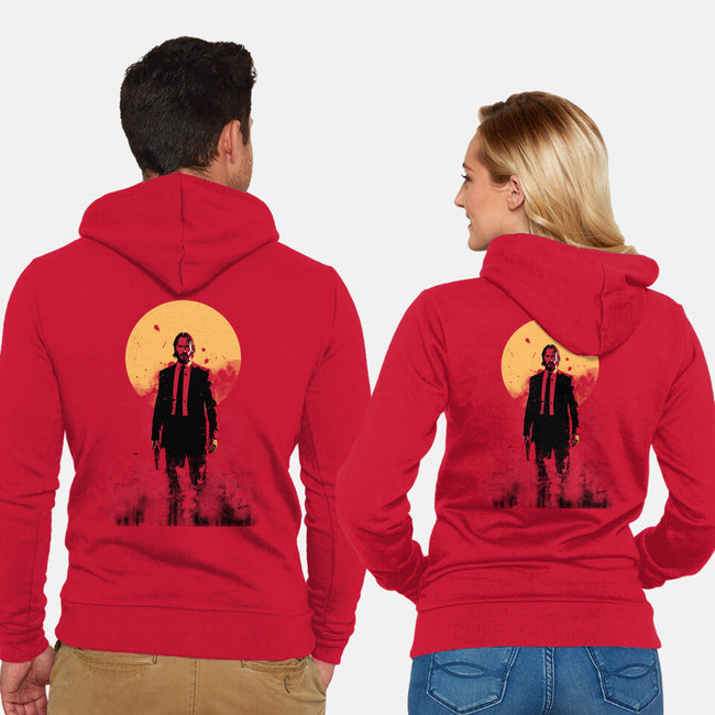 The Boogeyman Under The Sun-Unisex-Zip-Up-Sweatshirt-ddjvigo