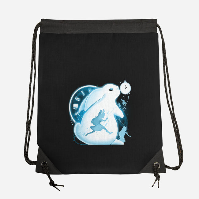 The Rabbit Hole-None-Drawstring-Bag-Vallina84