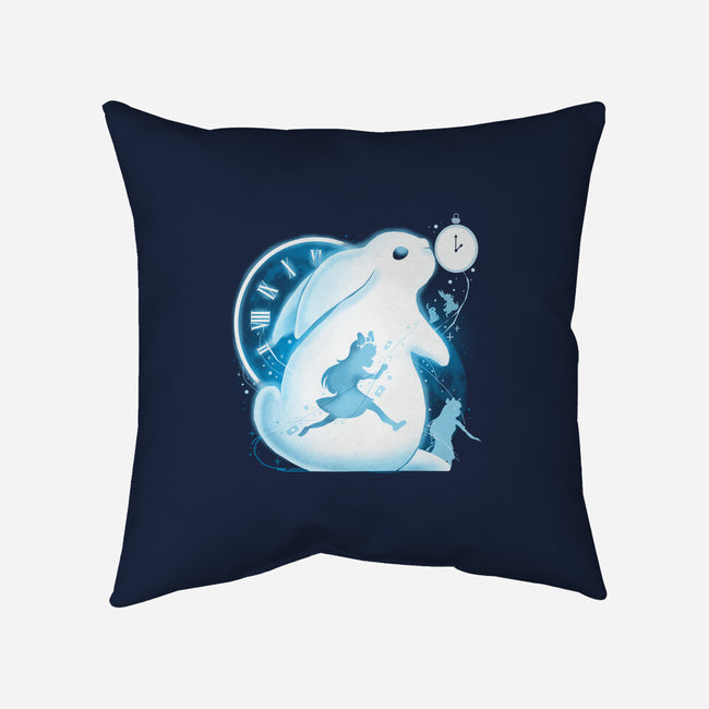 The Rabbit Hole-None-Non-Removable Cover w Insert-Throw Pillow-Vallina84