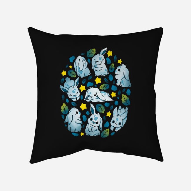 The Rabbit Nature-None-Removable Cover-Throw Pillow-Vallina84
