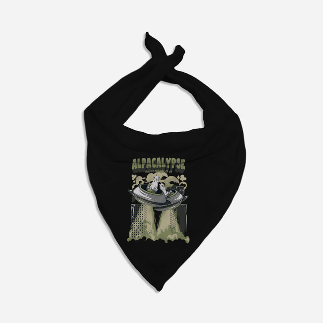 Alpacalypse-Dog-Bandana-Pet Collar-Claudia