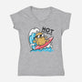 Hot Potato-Womens-V-Neck-Tee-NemiMakeit