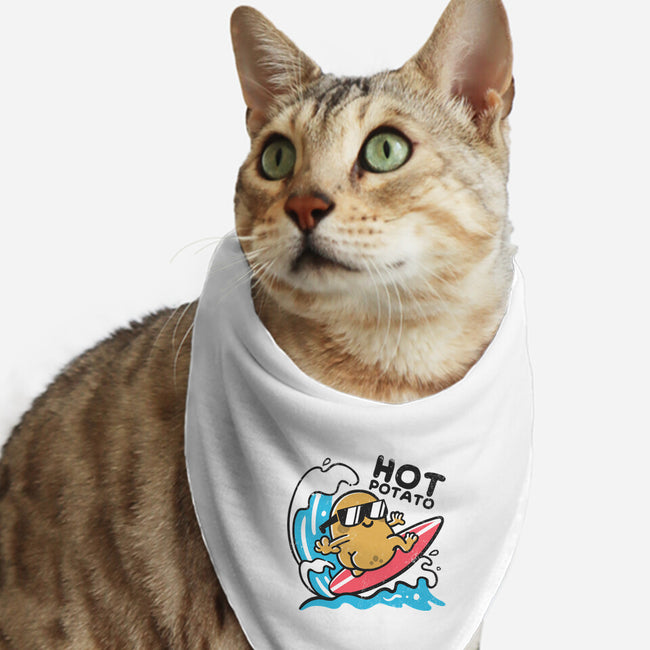 Hot Potato-Cat-Bandana-Pet Collar-NemiMakeit