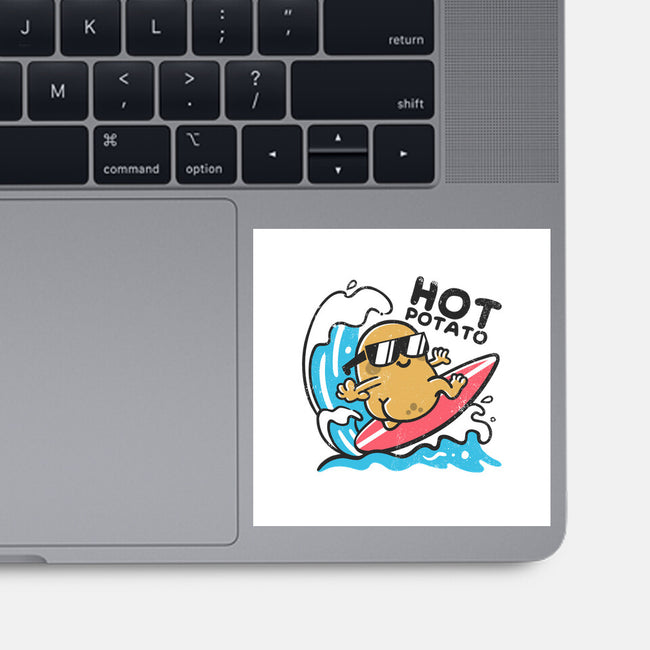 Hot Potato-None-Glossy-Sticker-NemiMakeit