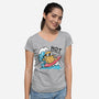 Hot Potato-Womens-V-Neck-Tee-NemiMakeit