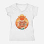 Summer Piece-Womens-V-Neck-Tee-Bruno Mota