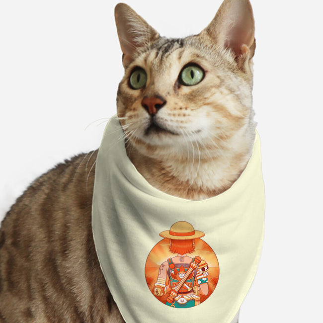 Summer Piece-Cat-Bandana-Pet Collar-Bruno Mota