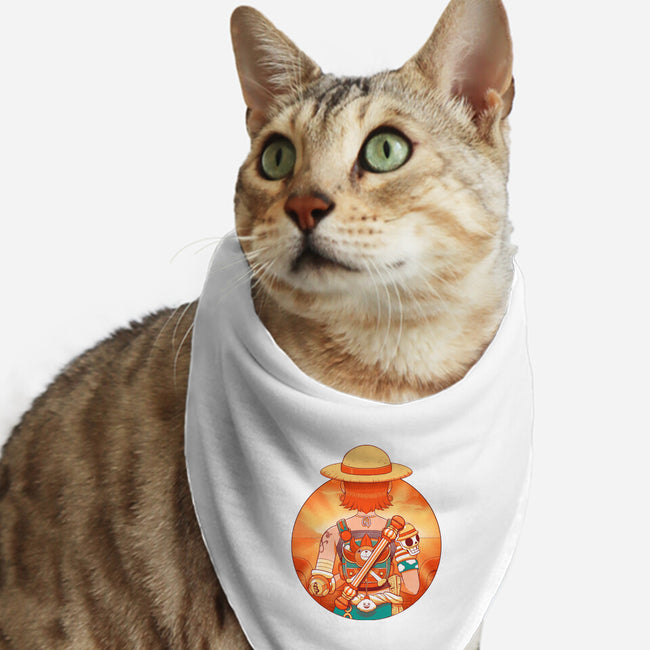 Summer Piece-Cat-Bandana-Pet Collar-Bruno Mota