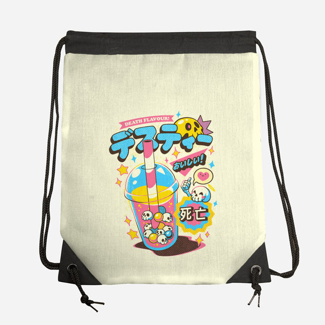 Death Tea-None-Drawstring-Bag-ilustrata