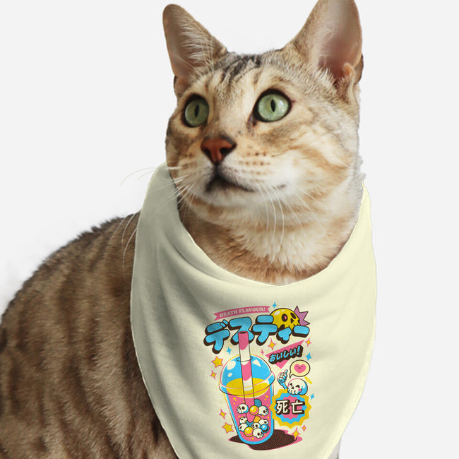 Death Tea-Cat-Bandana-Pet Collar-ilustrata